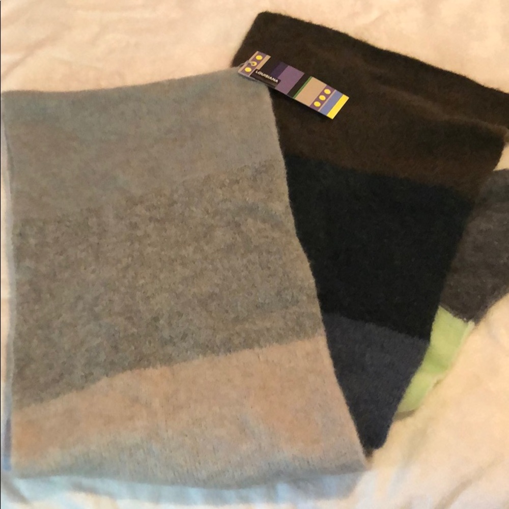 Merino Wool & Mohair Scarf